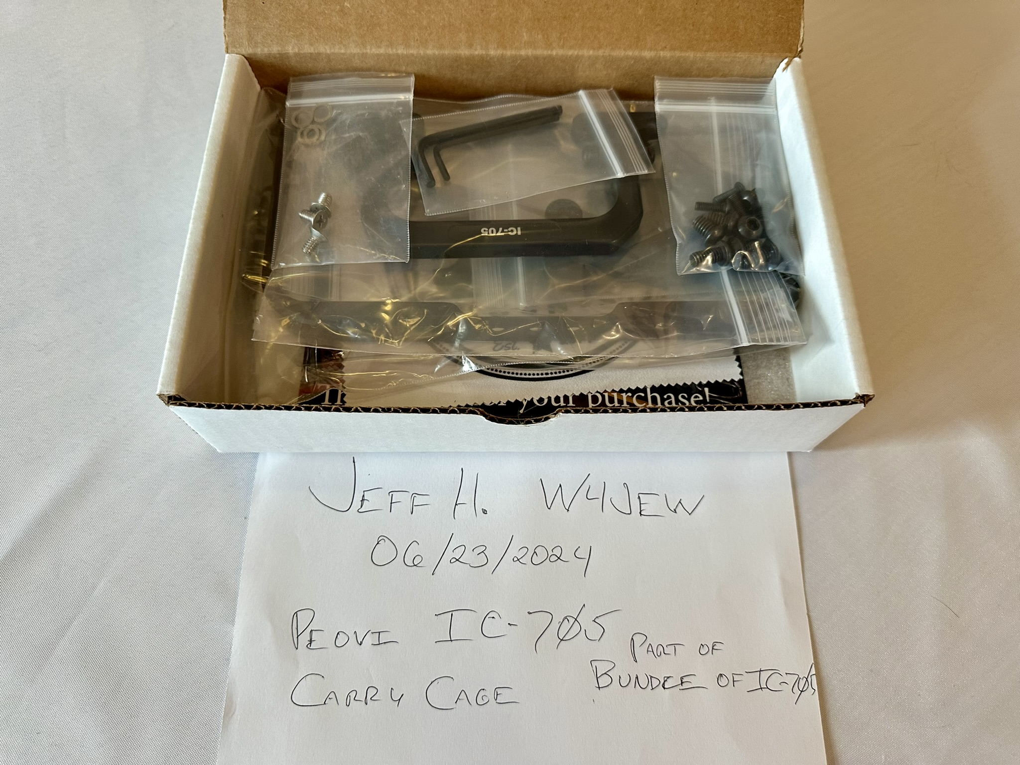 Peovi - Icom IC-705 Carrying Cage - All Items - Open Box