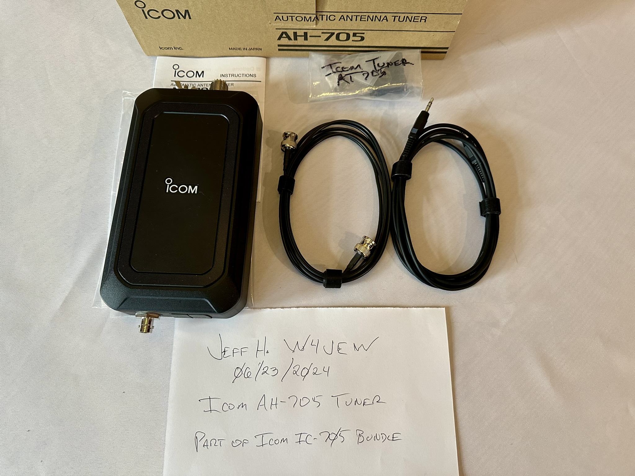 Icom AH-705 Tuner - All Items