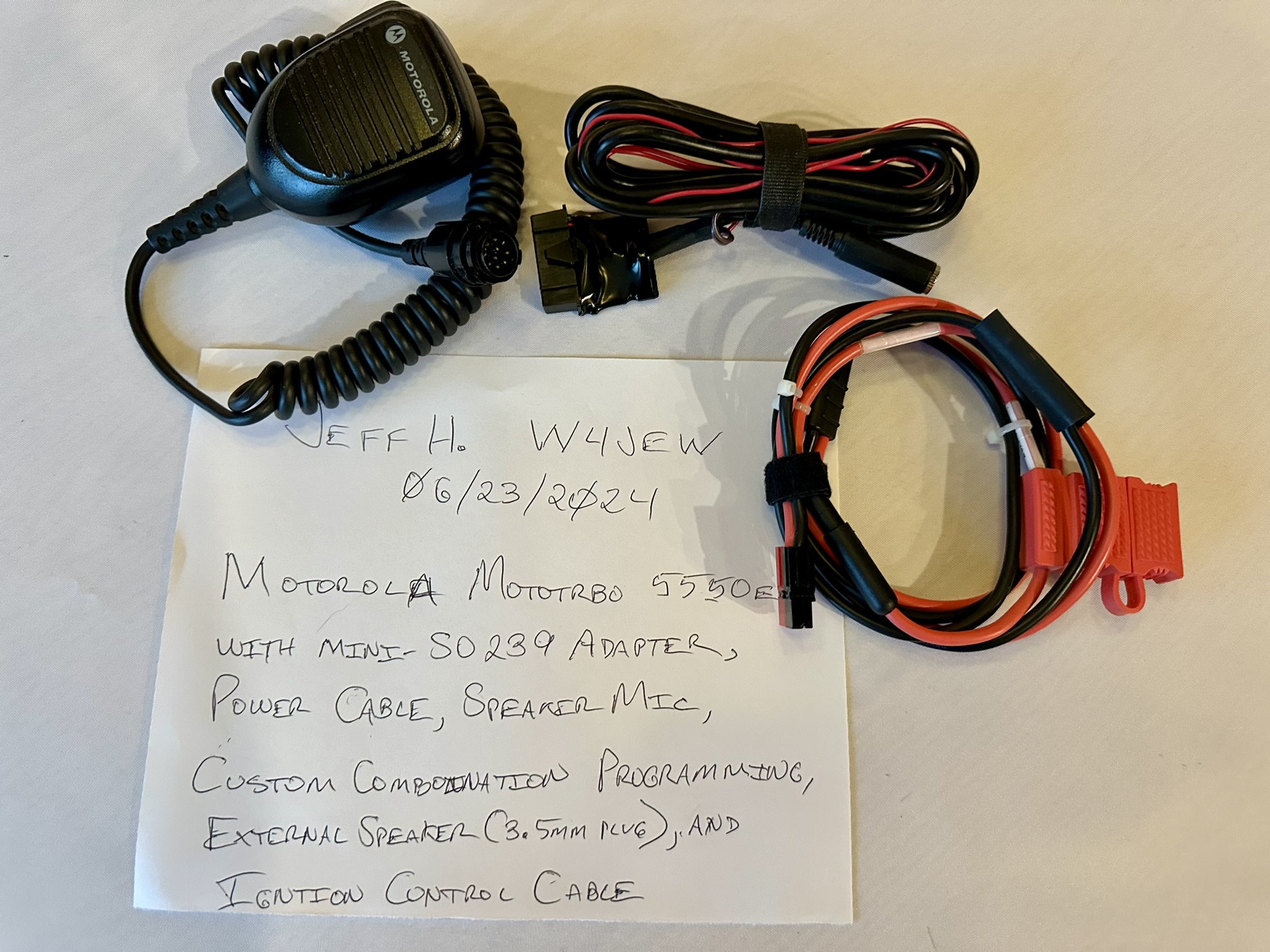 Motorola MOTOTRBO XPR5550e - Accessories