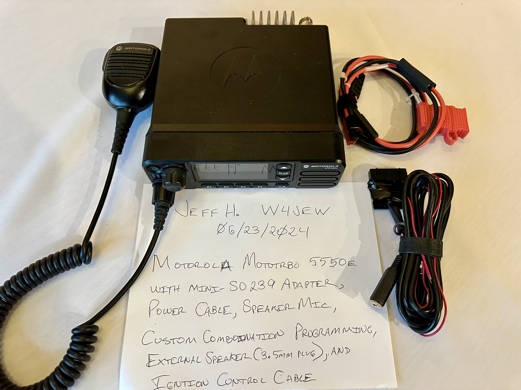 Motorola MOTOTRBO XPR5550e - All Items